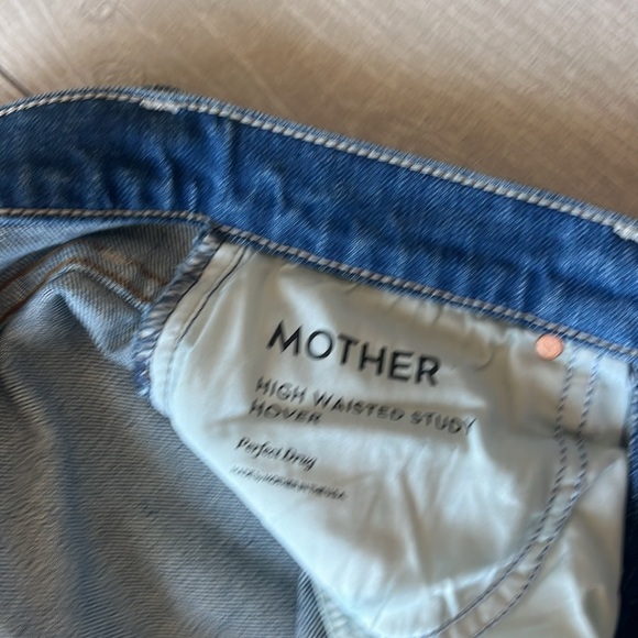 MOTHER SUPERIOR DENIM SZ 26 PERFECT CONDITION HIGH WAIST ZIPPER FLY - Picture 9 of 10